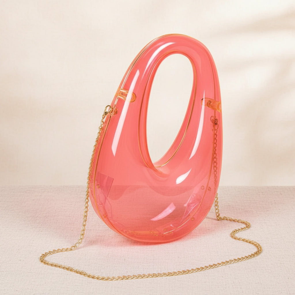 oval box party purse for women

