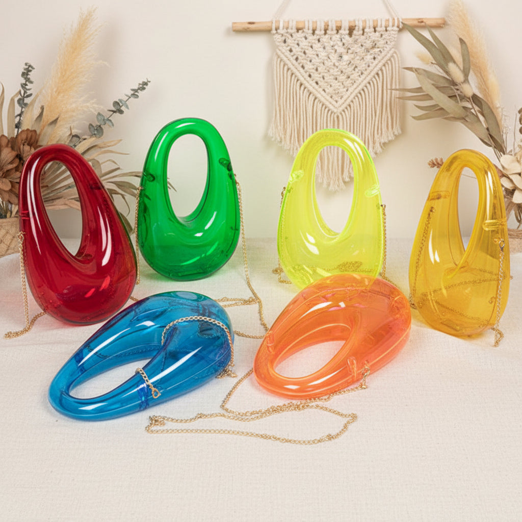 oval box bag for bridesmaid gifts


