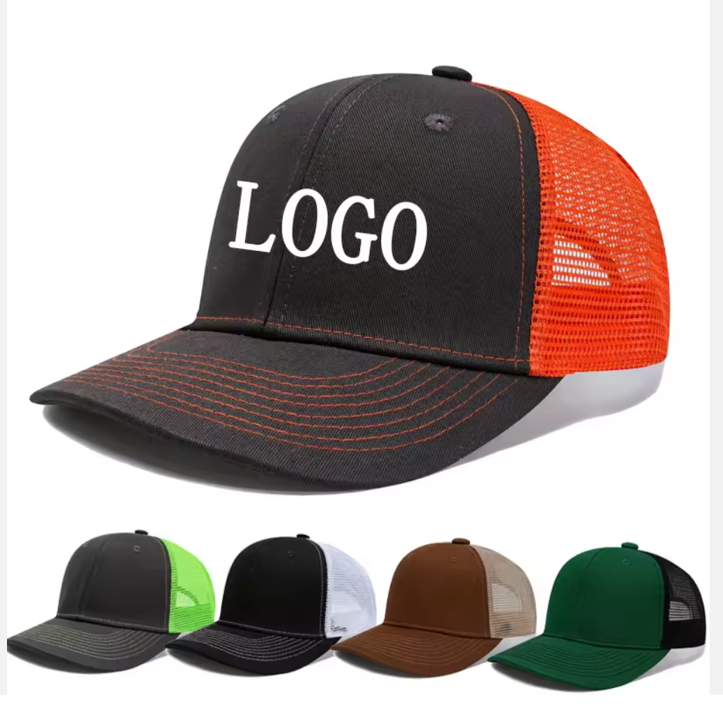 vintage dad hat custom logo embroidery distressed look

