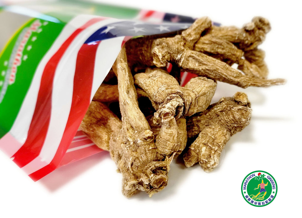 Green Grade American ginseng root 8 ounces