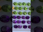 Exclusive Deal on Amethyst, Peridot, Citrine, and Topaz Pairs | Loose Gemstone Pairs