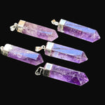 raw amethyst  pendant  for Sale