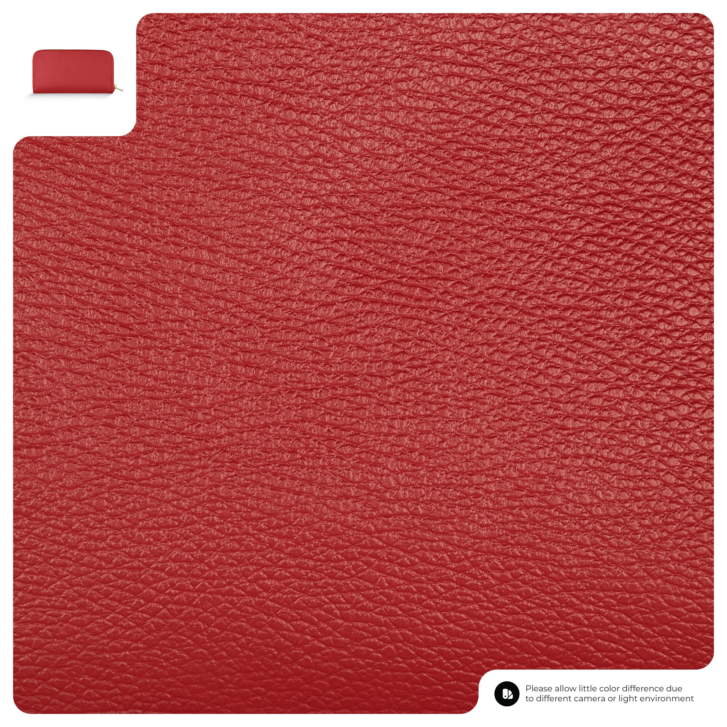 Large Leather Zip Wallet for Women – Italian Calf Leather