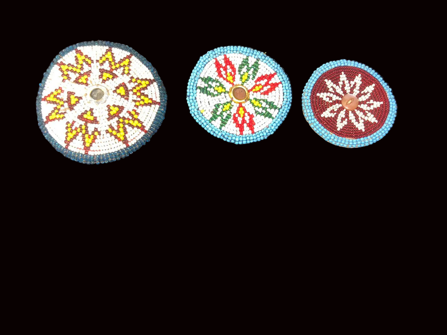 100 Pieces Of Retro Afghan Kuchi Bead Patches Wholesale Deal | Mirror Work Patches, Boho , Hippie