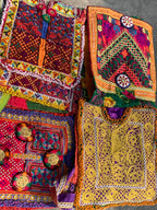 Handmade Multi-Colored Hippie Jacket Applique
