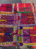 Handmade Multi-Colored Hippie Jacket Applique
