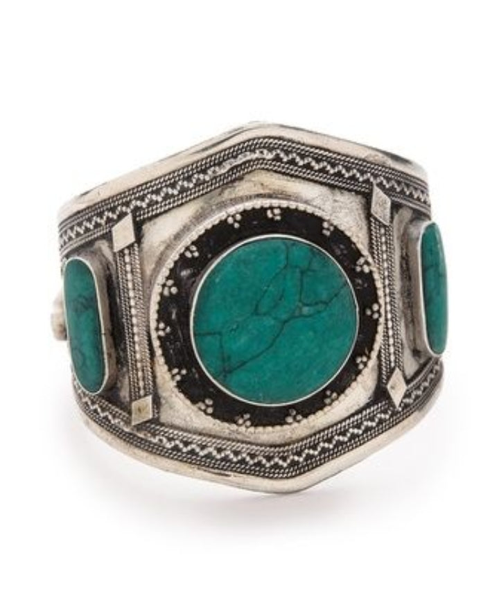 10 Pairs of Blue Turqoise Kuchi tribal Handcuff | Traditional Kuchi jewelry