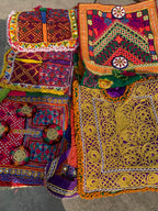 Handmade Multi-Colored Hippie Jacket Applique