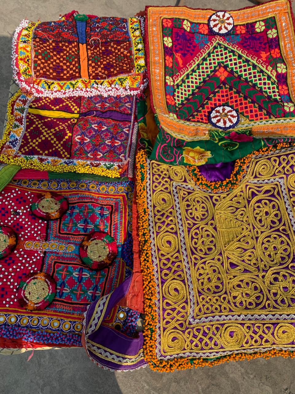 Handmade Multi-Colored Afghani Patch –  Random Selections