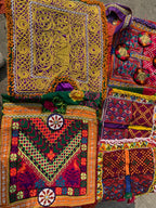 Handmade Multi-Colored Hippie Jacket Applique