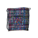Upcycled Guatemalan Corte Backpack – Handmade Mayan Textile Bag