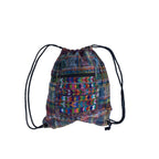 Upcycled Guatemalan Corte Backpack – Handmade Mayan Textile Bag