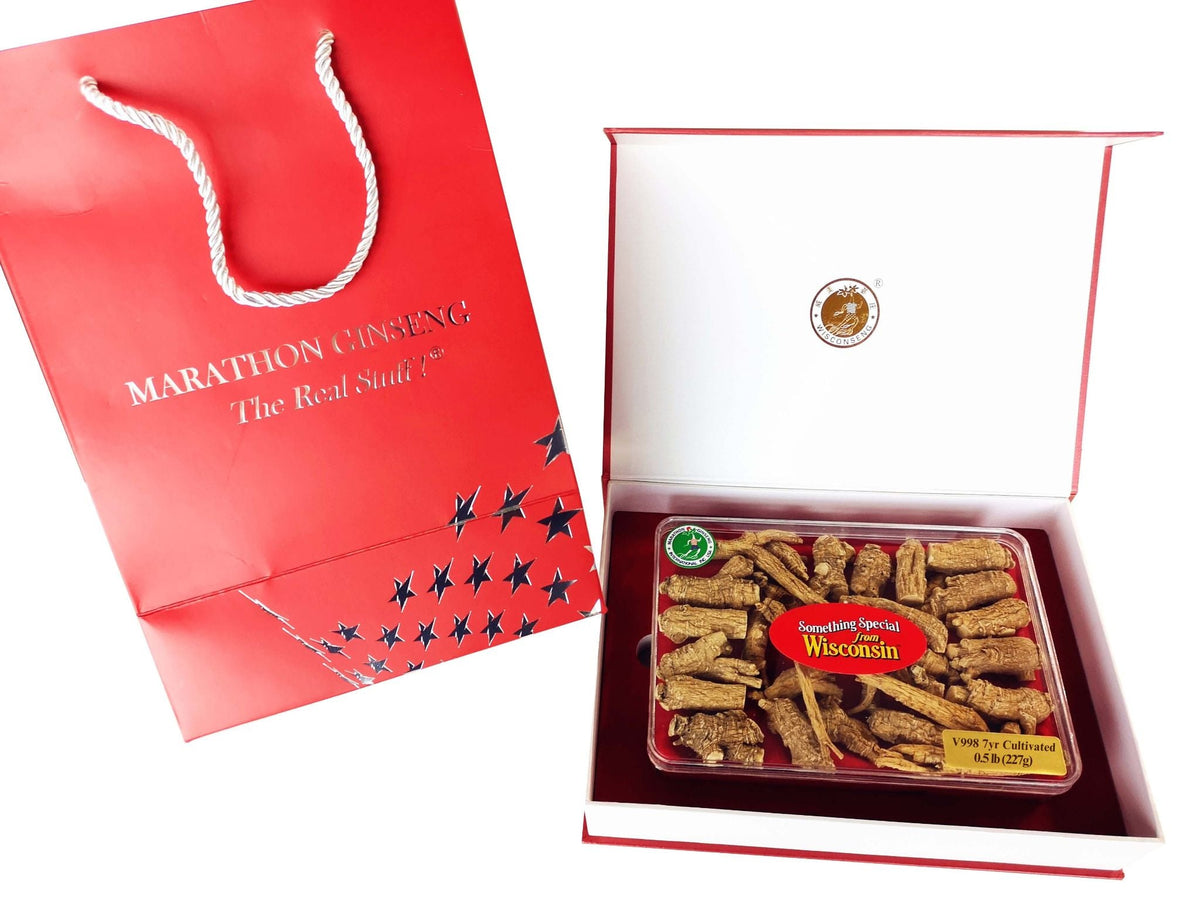 fresh crop cultivated ginseng gift box