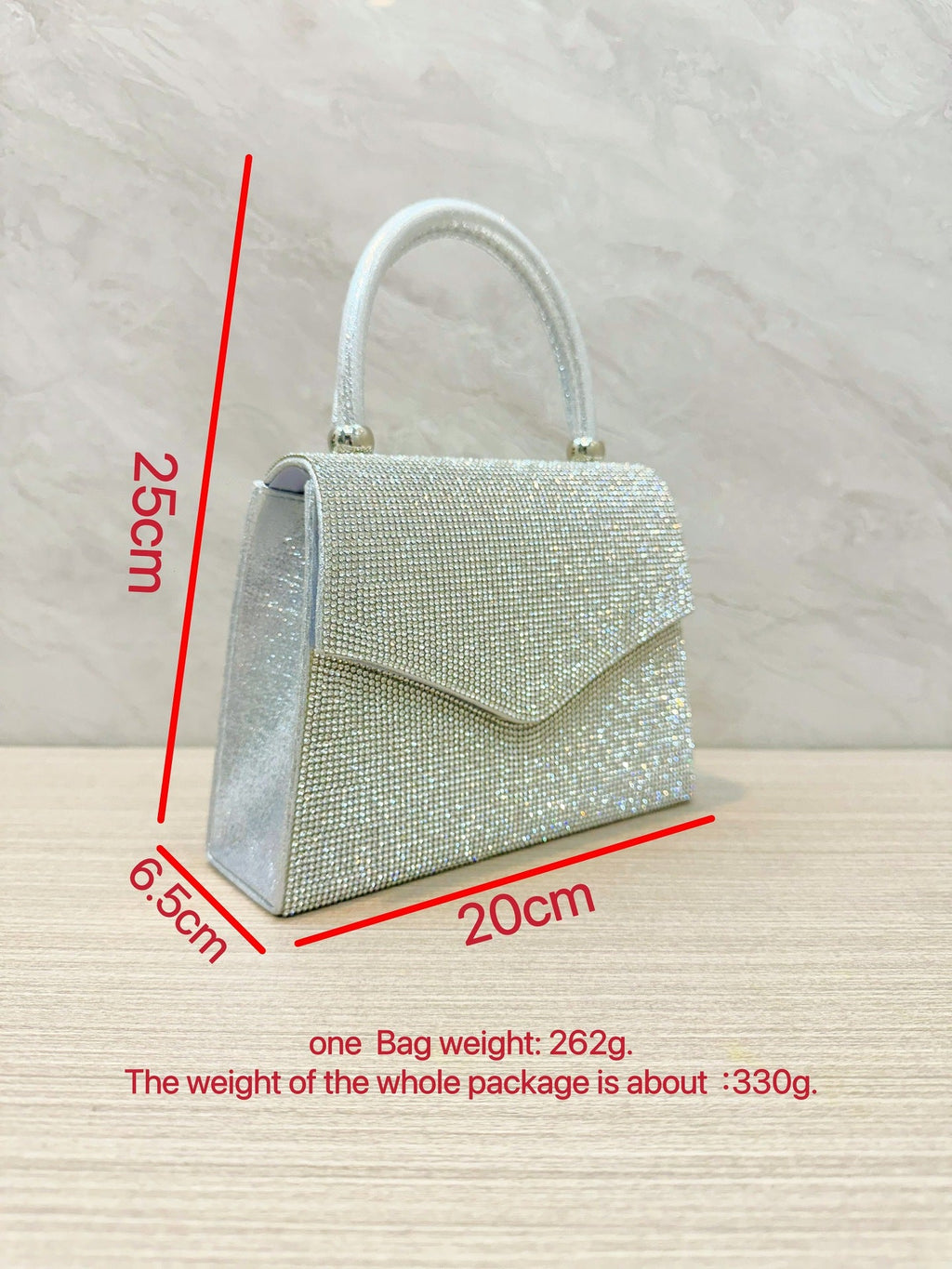 sparkly rhinestone clutch purse for women
