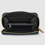 slim leather wallet women