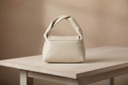 	Soft leather hobo bag genuine handcrafted