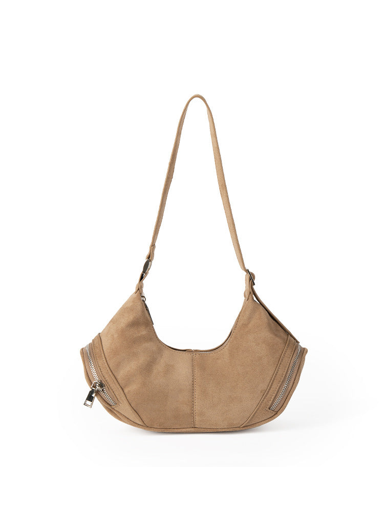 large capacity hobo shoulder bag