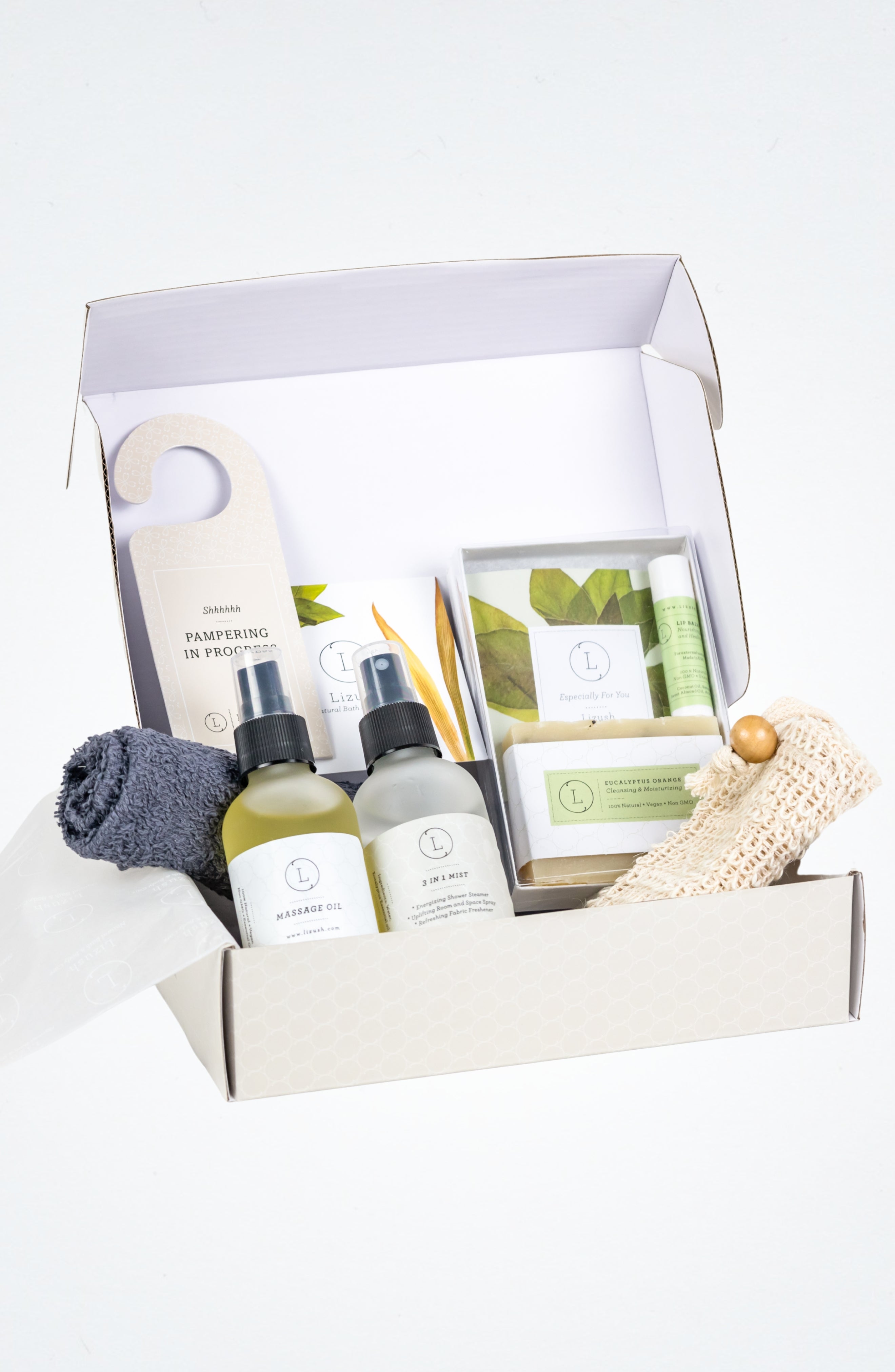 luxurious couple massage kit for him and her