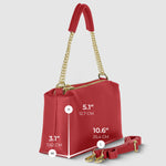 suede leather handbag women made in Italy