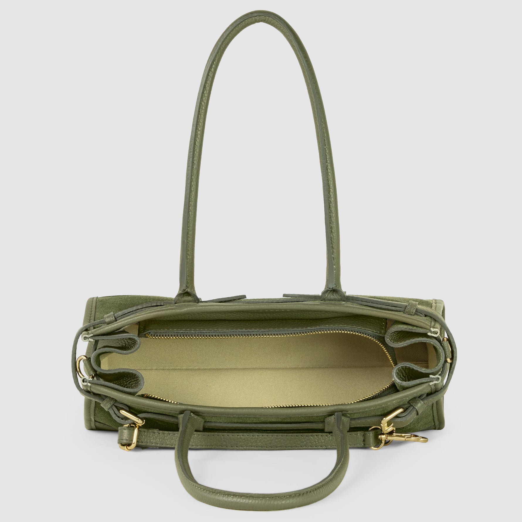 suede leather shopper tote women spacious and stylish