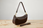 Suede designer purse