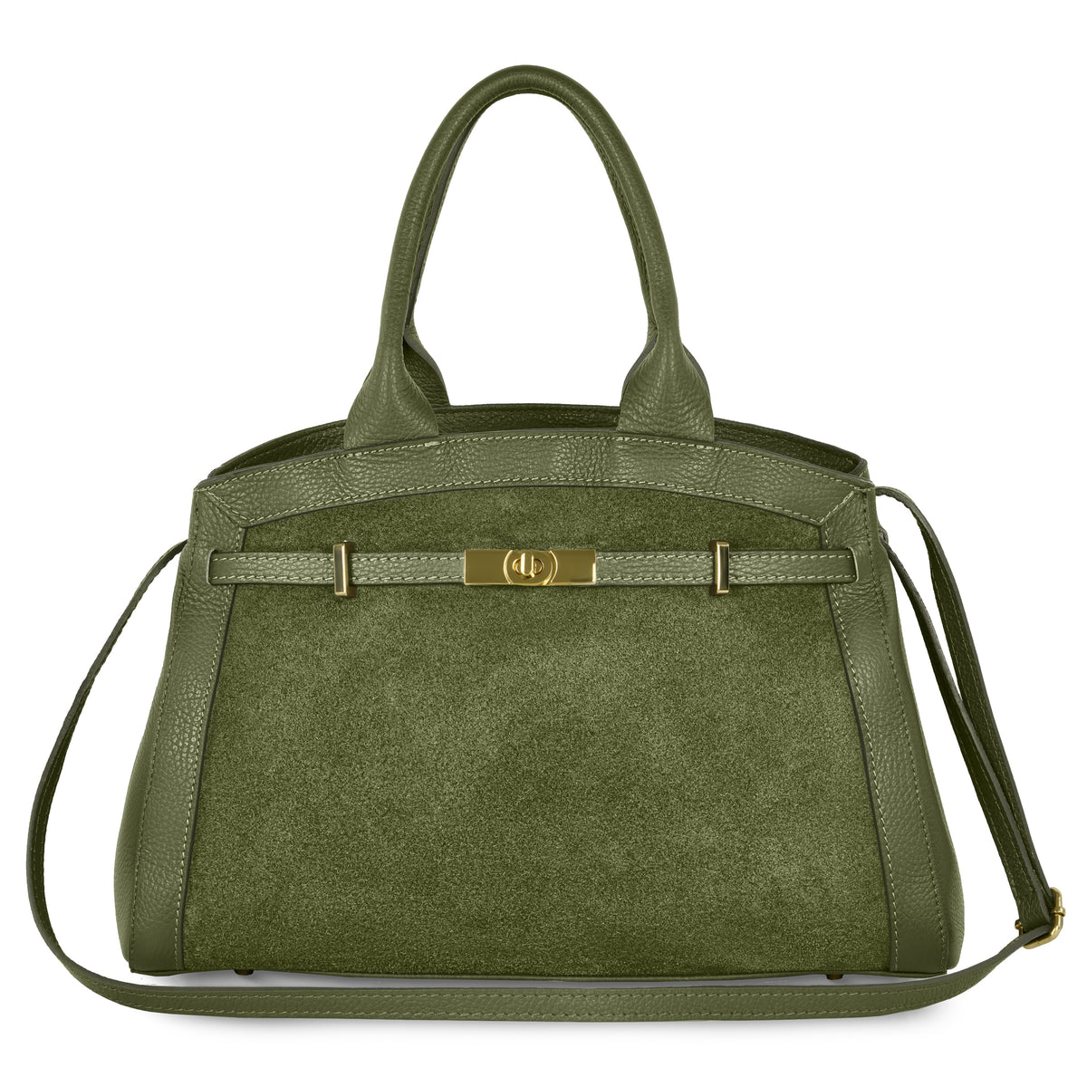suede work tote bag Italy professional and spacious