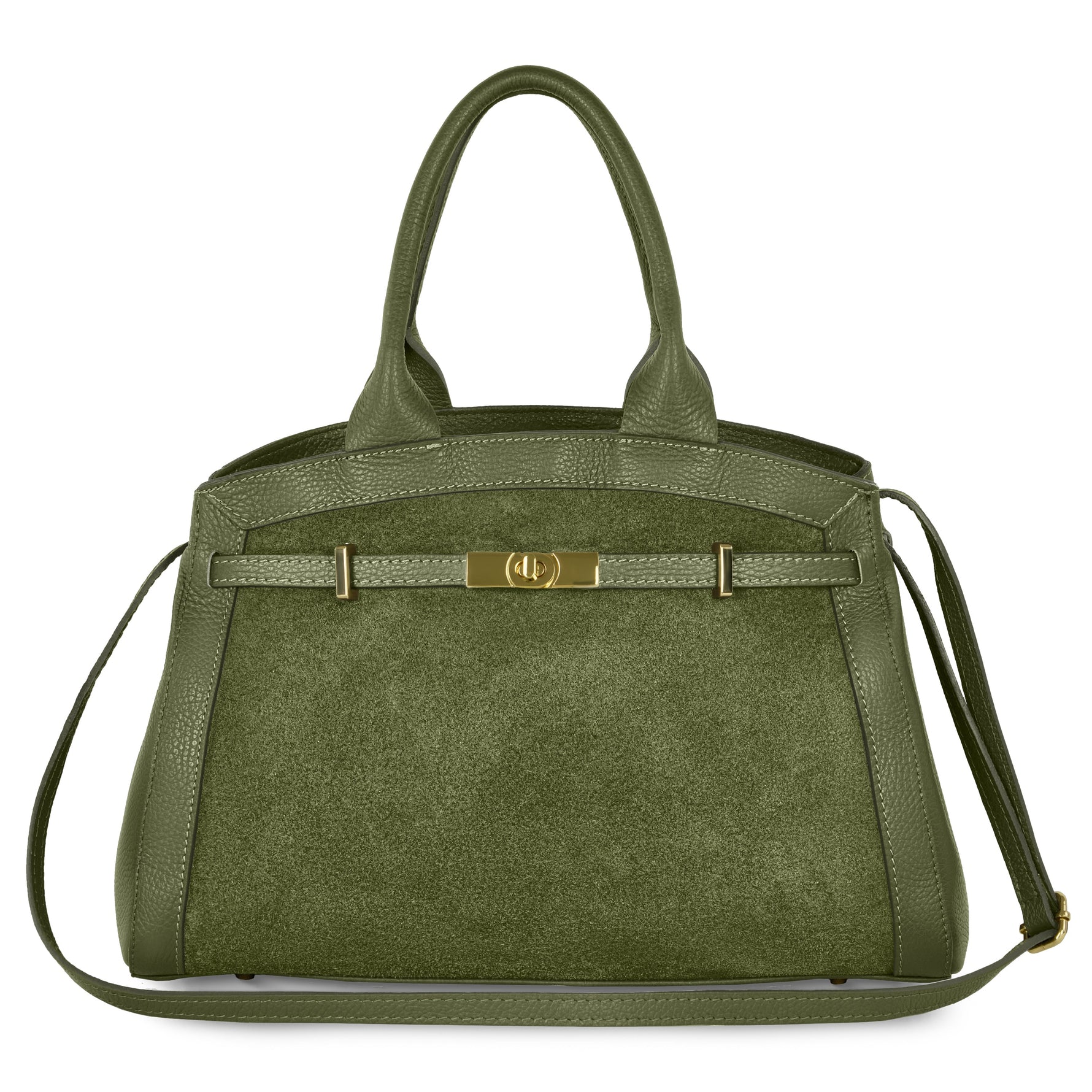 suede work tote bag Italy professional and spacious