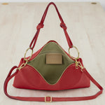 suede leather crossbody strap Handbag