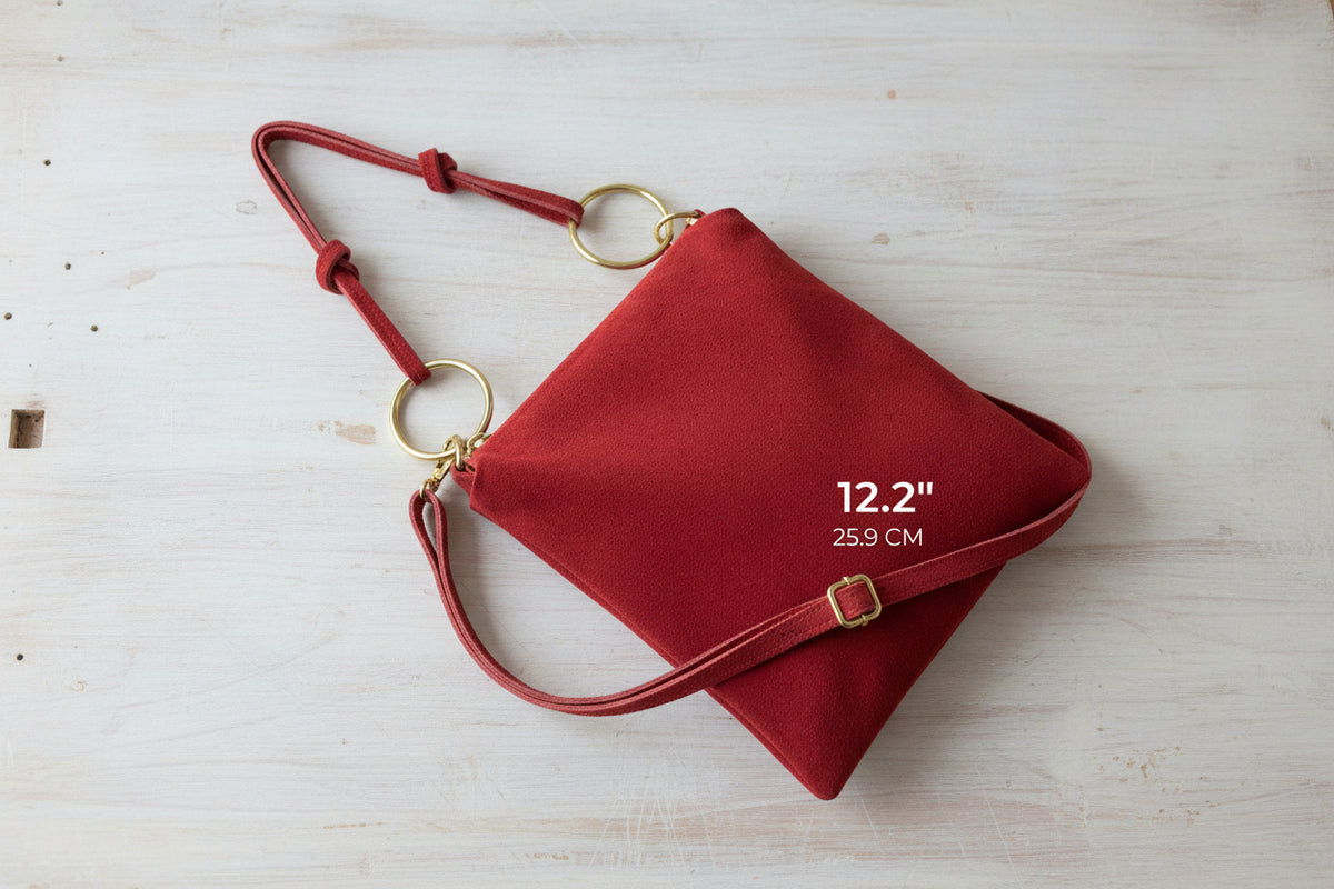 versatile suede shoulder bag Purchase Now