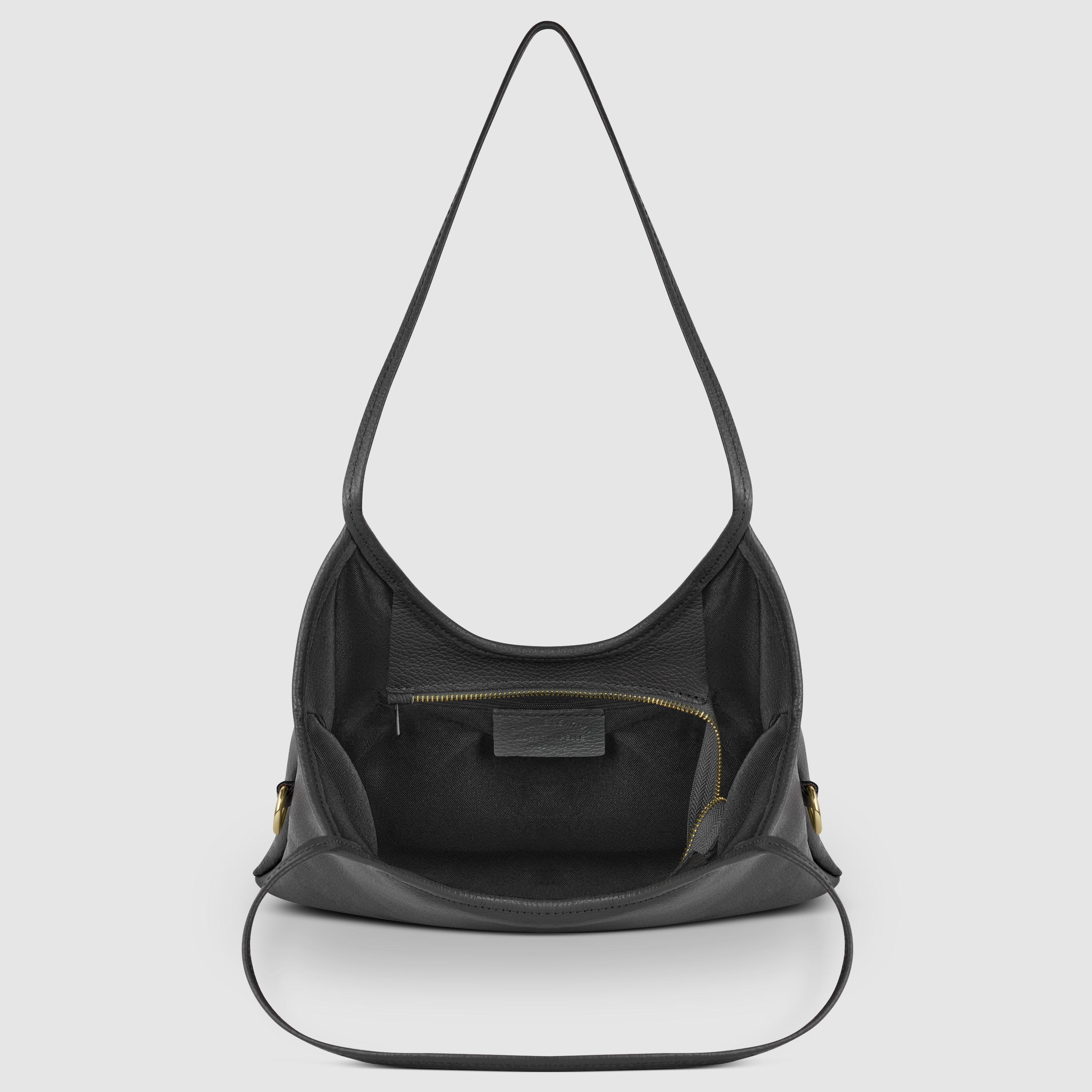 Genuine Calf Leather Tote Bag – Italian Made, Crossbody & Shoulder Carry