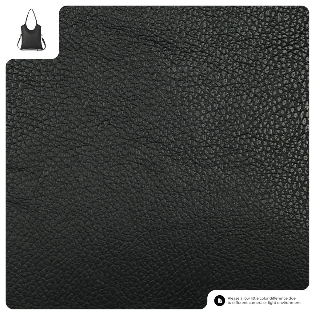 Genuine Calf Leather Tote Bag – Italian Made, Crossbody & Shoulder Carry