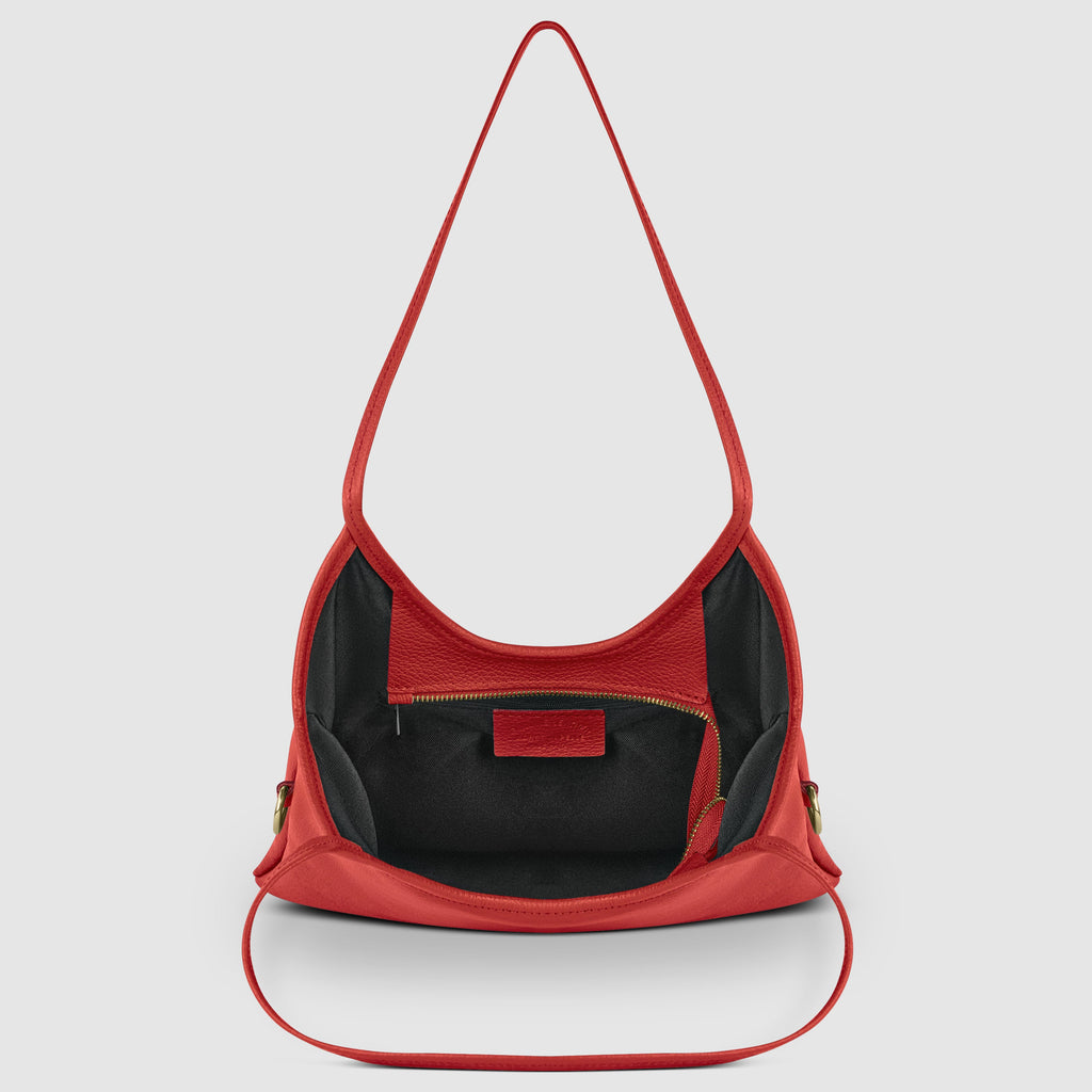 Genuine Calf Leather Tote Bag – Italian Made, Crossbody & Shoulder Carry