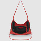Genuine Calf Leather Tote Bag – Italian Made, Crossbody & Shoulder Carry