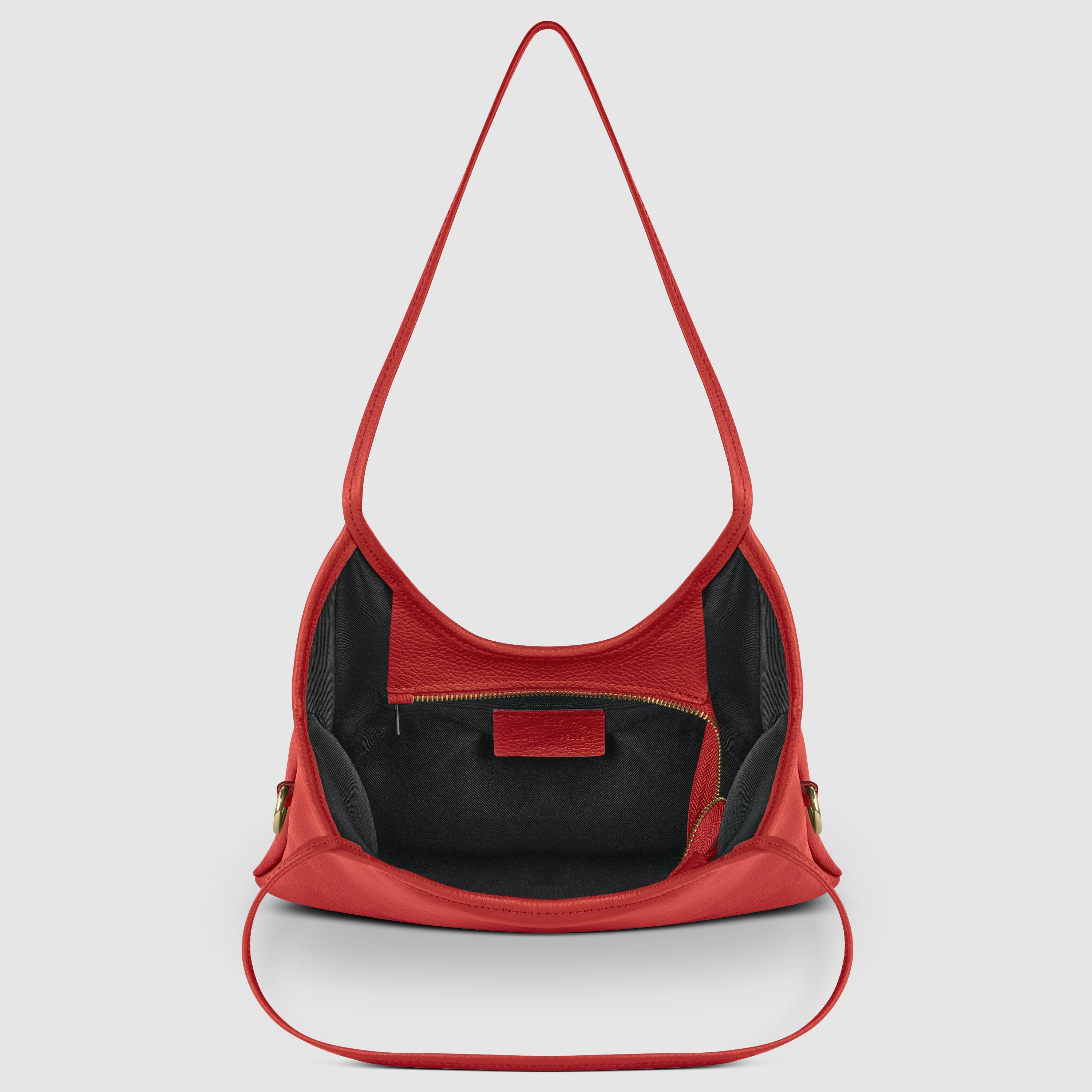 Genuine Calf Leather Tote Bag – Italian Made, Crossbody & Shoulder Carry
