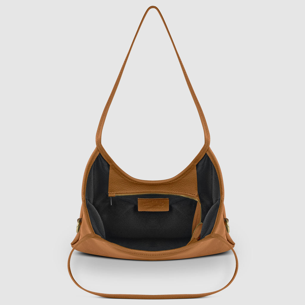 Genuine Calf Leather Tote Bag – Italian Made, Crossbody & Shoulder Carry