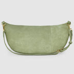 Italian Genuine Suede Crossbody Bag | Handcrafted Leather Purse