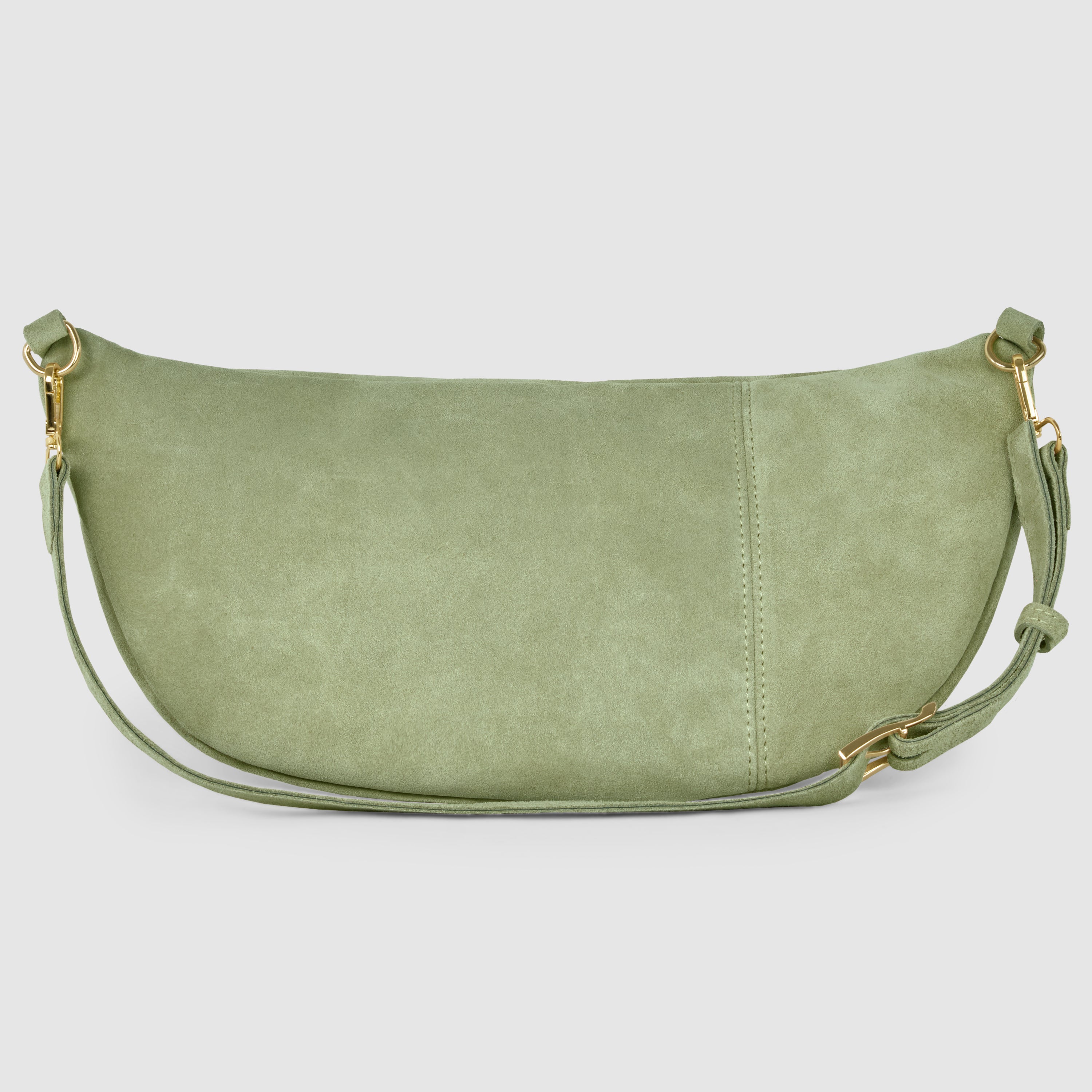 Italian Genuine Suede Crossbody Bag | Handcrafted Leather Purse