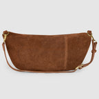 Italian Genuine Suede Crossbody Bag | Handcrafted Leather Purse