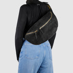 Italian Genuine Suede Crossbody Bag | Handcrafted Leather Purse