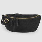 Italian Genuine Suede Crossbody Bag | Handcrafted Leather Purse