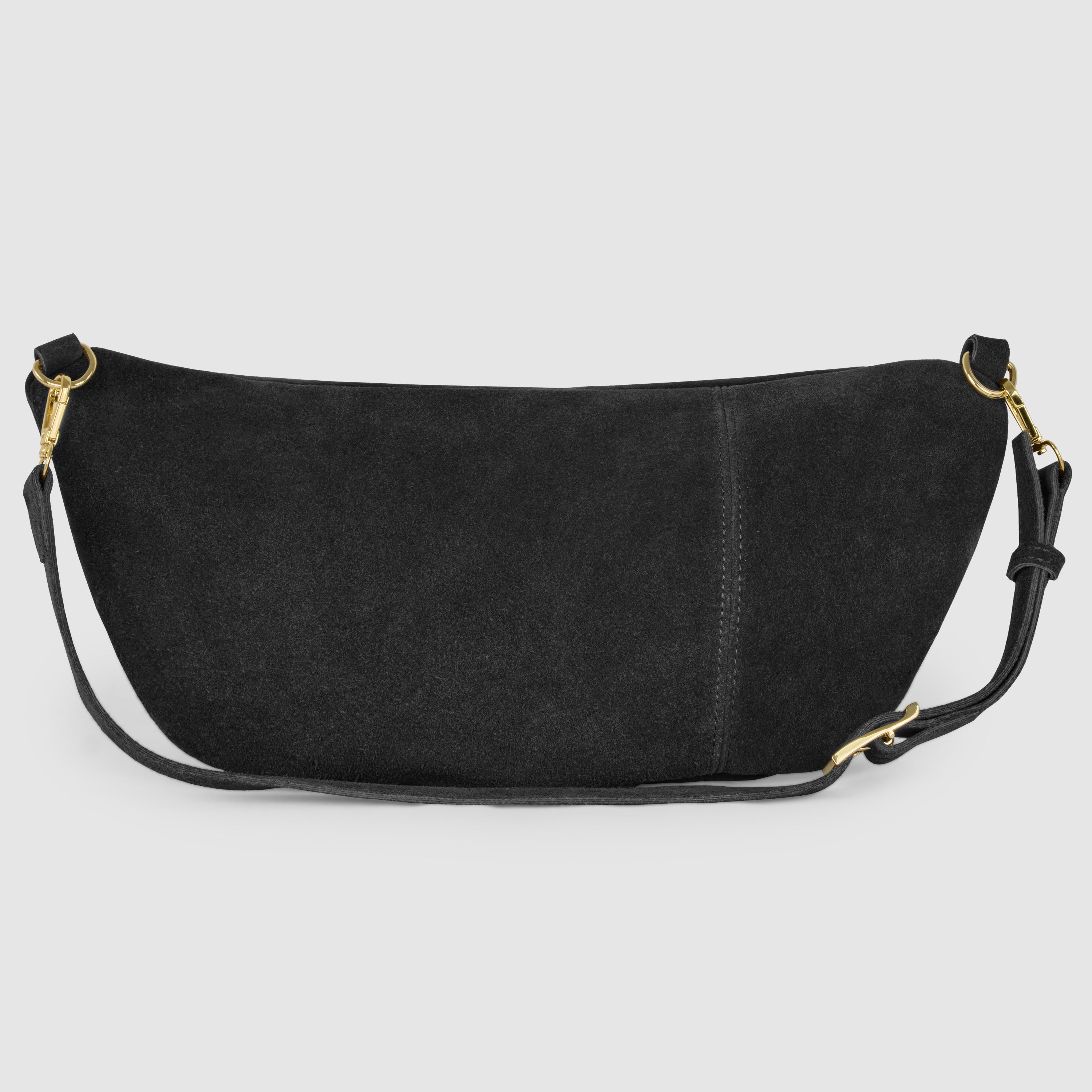Italian Genuine Suede Crossbody Bag | Handcrafted Leather Purse