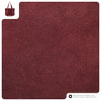 Italian Suede Leather Tote Bag – Spacious Shoulder Bag Made in Italy