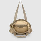 Italian Suede Leather Tote Bag – Spacious Shoulder Bag Made in Italy