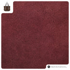 Italian Suede Leather Tote Bag – Spacious Shoulder Bag Made in Italy