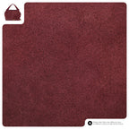 Genuine Suede Leather Shoulder Bag – Handcrafted in Italy