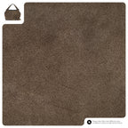 Genuine Suede Leather Shoulder Bag – Handcrafted in Italy