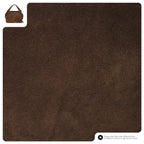 Genuine Suede Leather Shoulder Bag – Handcrafted in Italy
