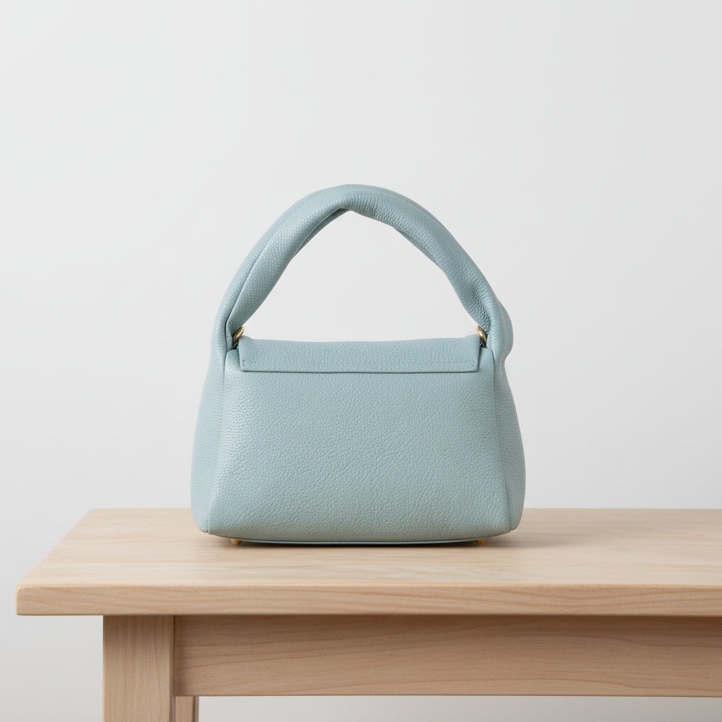 Top grain leather bag crossbody women