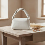 	Top grain leather shoulder bag women