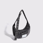 women’s denim hobo purse with zipper pocket